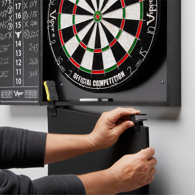 Viper Steadfast Bristle Dartboard and Backboard Set with Darts